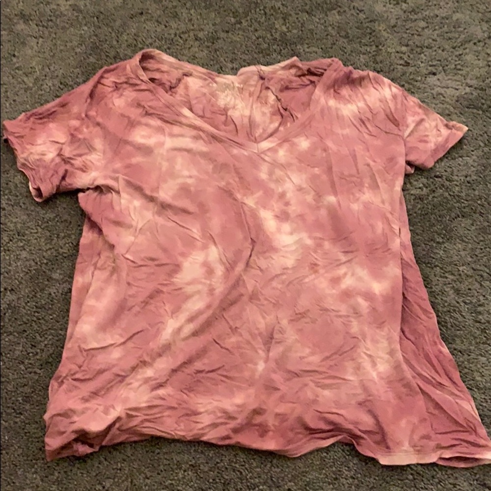 pink the dye american eagle t shirt